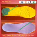 high quality soft PU foam insoles / Yellow insoles